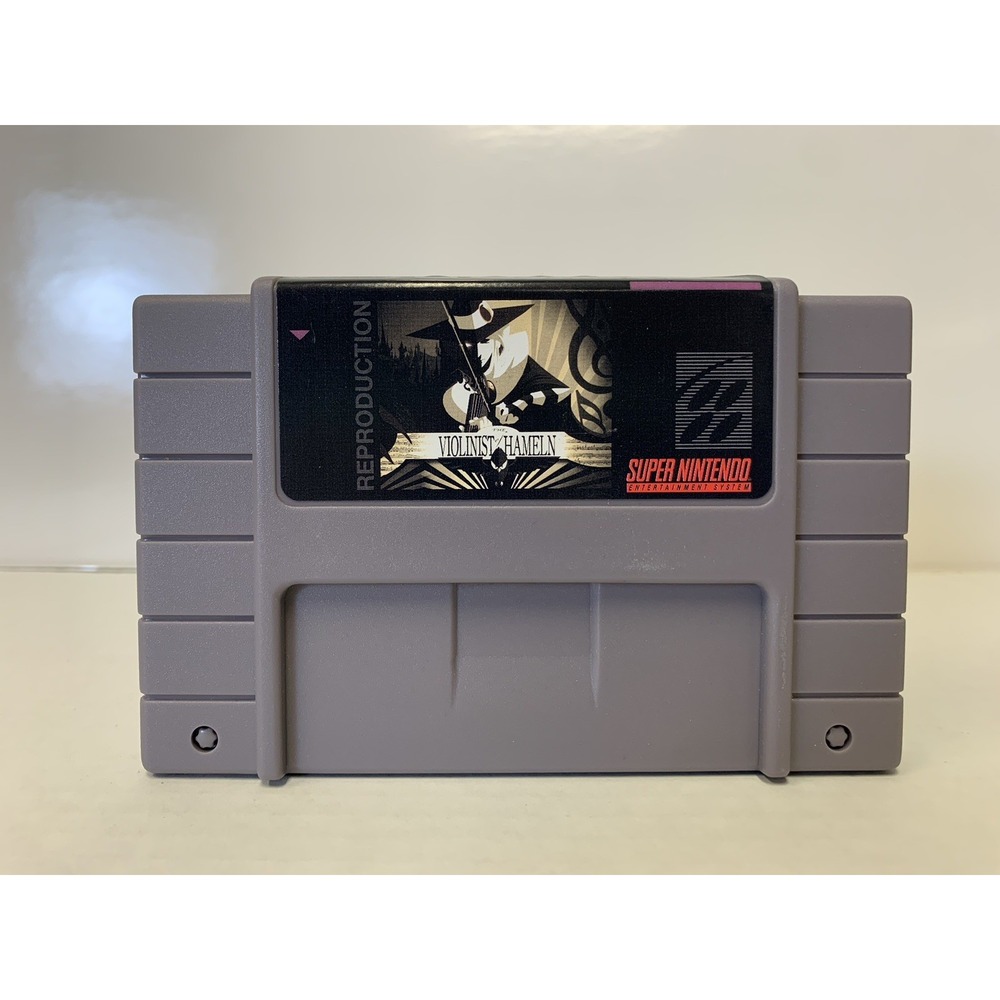 Violinist of Hamelin SNES 16-Bit Rom Game Cart USA NTSC English